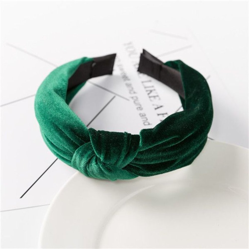 2 for $10 - Velvet Knot Headband - Picture 4 of 10